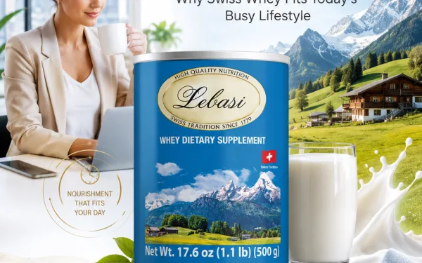 Why Swiss Whey Fits Today's Busy Lifestyle