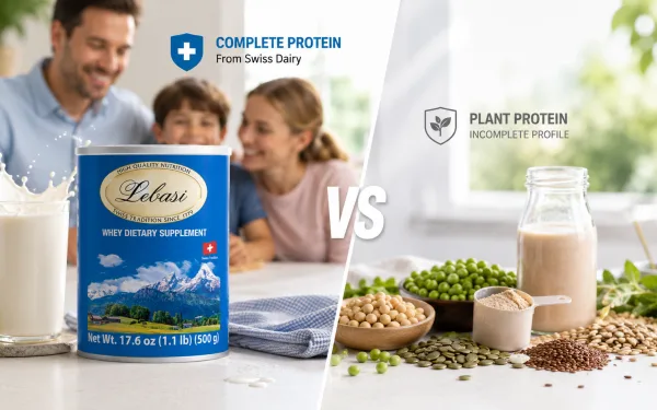 Whey Protein vs. Plant Protein: Why Swiss Whey Still Wins for Whole-Family Nutrition