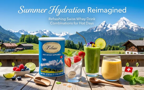Summer Hydration Reimagined: Refreshing Swiss Whey Drink Combinations for Hot Days
